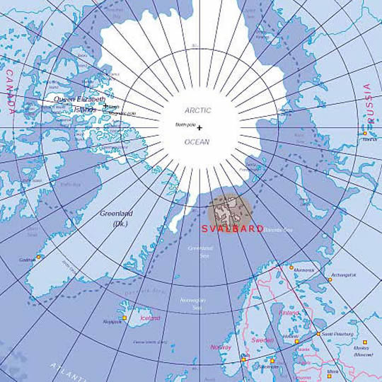 POSICION SVALBARD